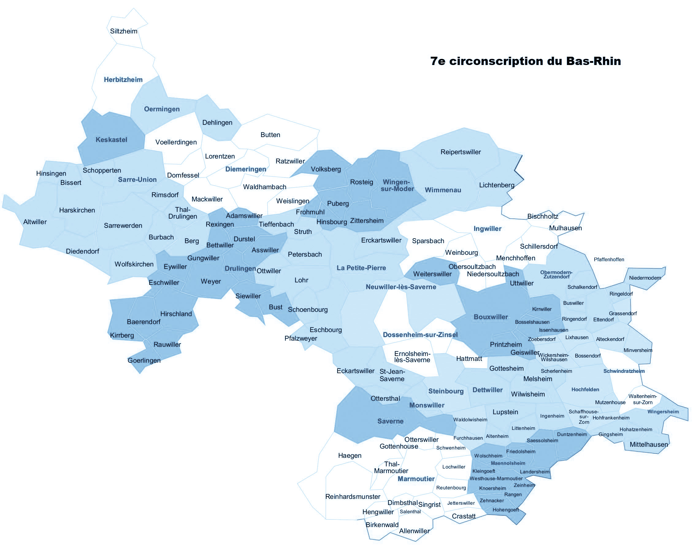 La 7ème Circonscription du BasRhin